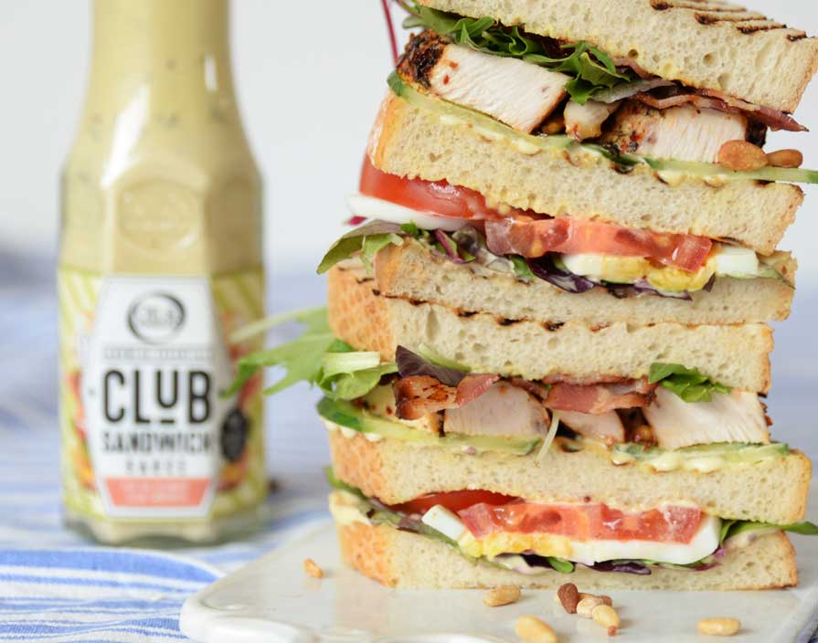 Traditionelles Club-Sandwich