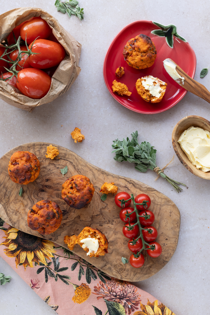 Tomatenröllchen mit Tomatenessig