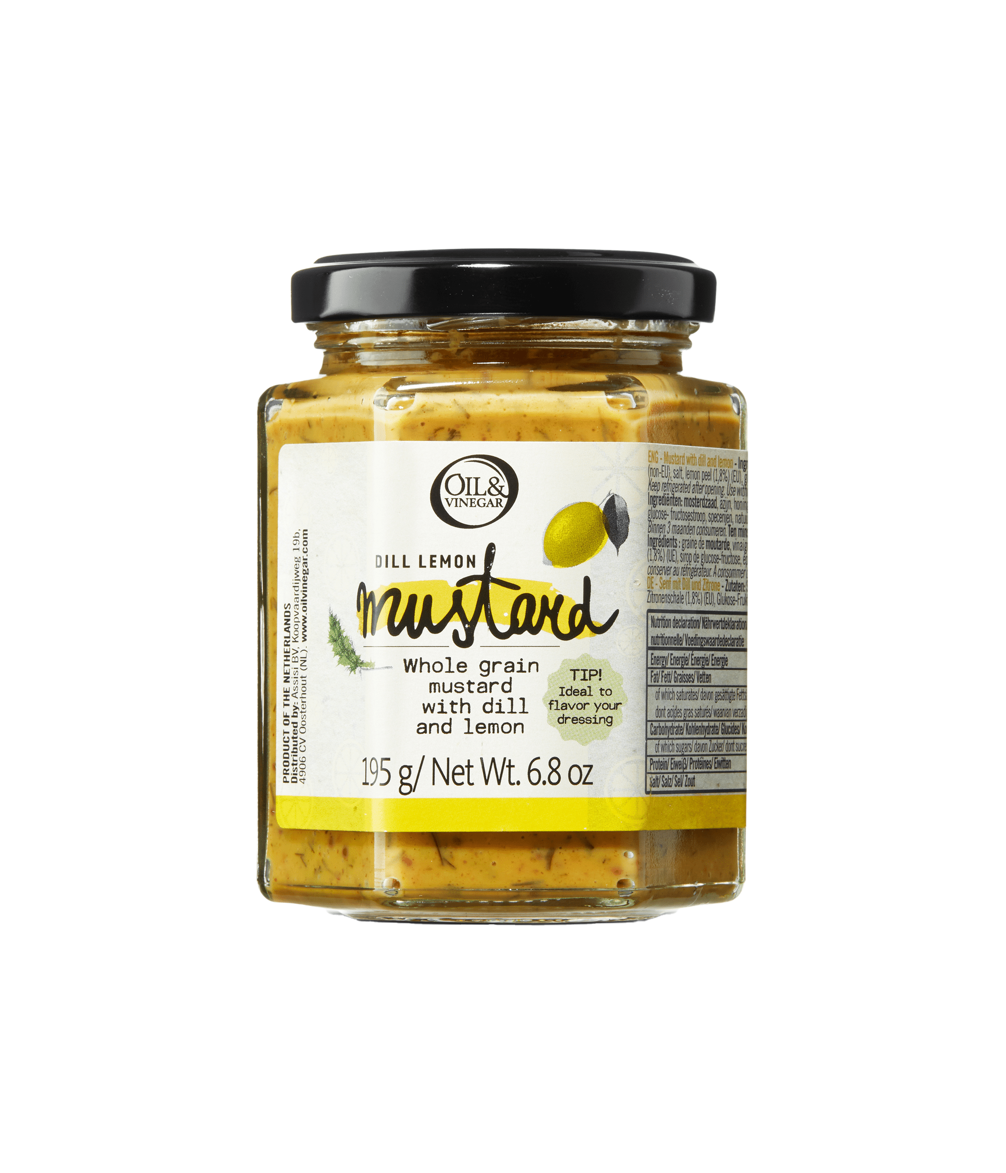 Dill lemon mustard - 195g