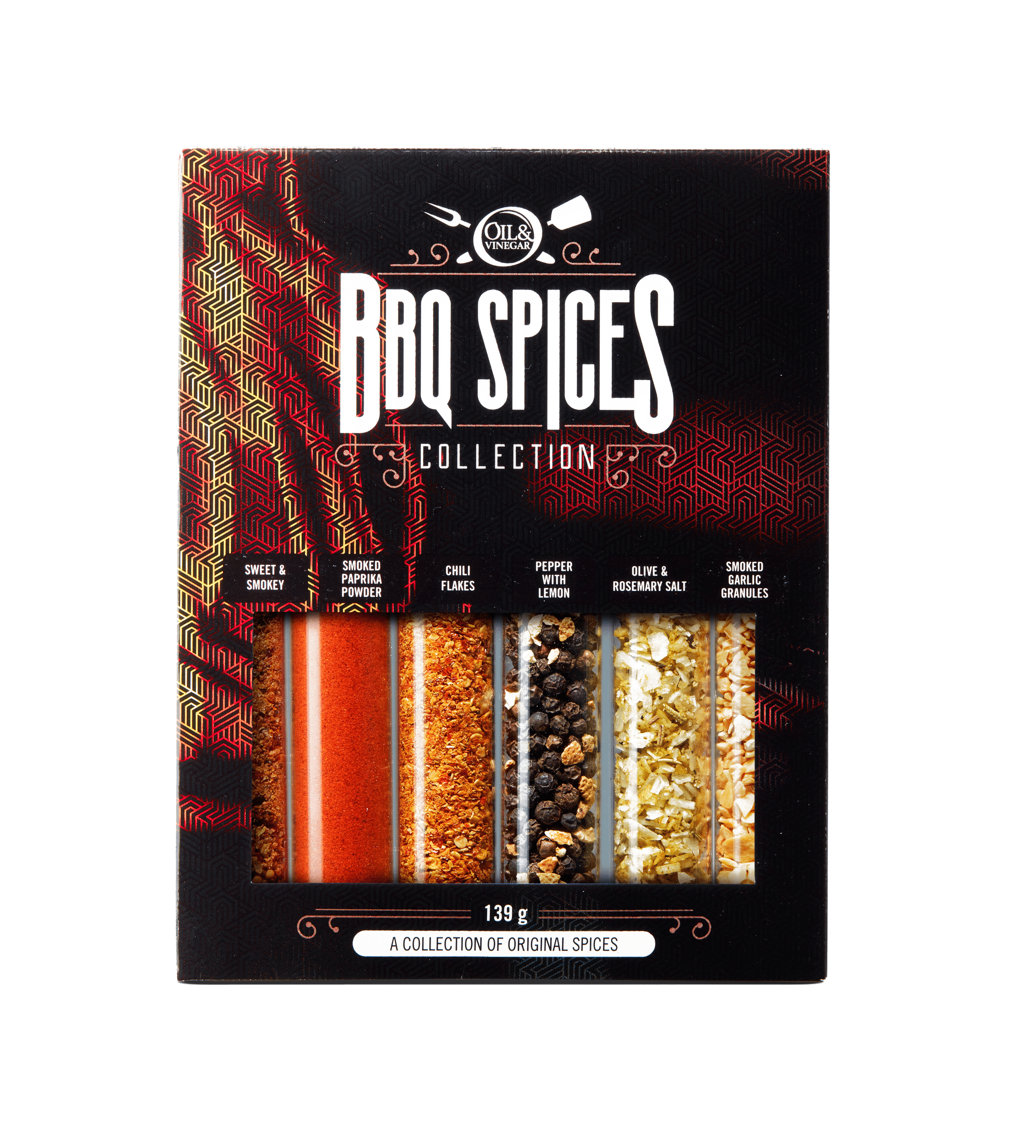 BBQ & Grill Spices giftset 6 Stück