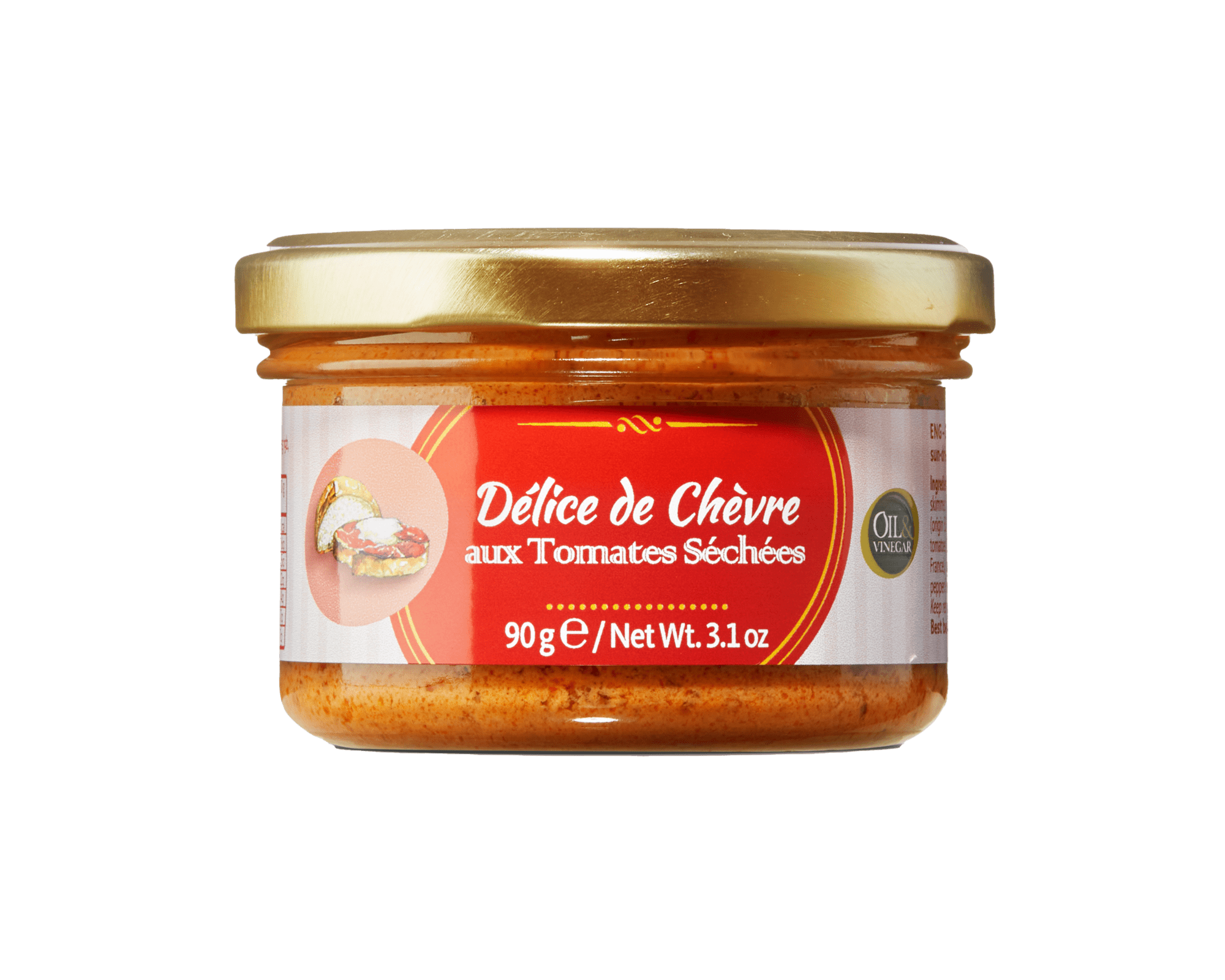 Délice de Chèvre aux Tomates Séchées - 90g