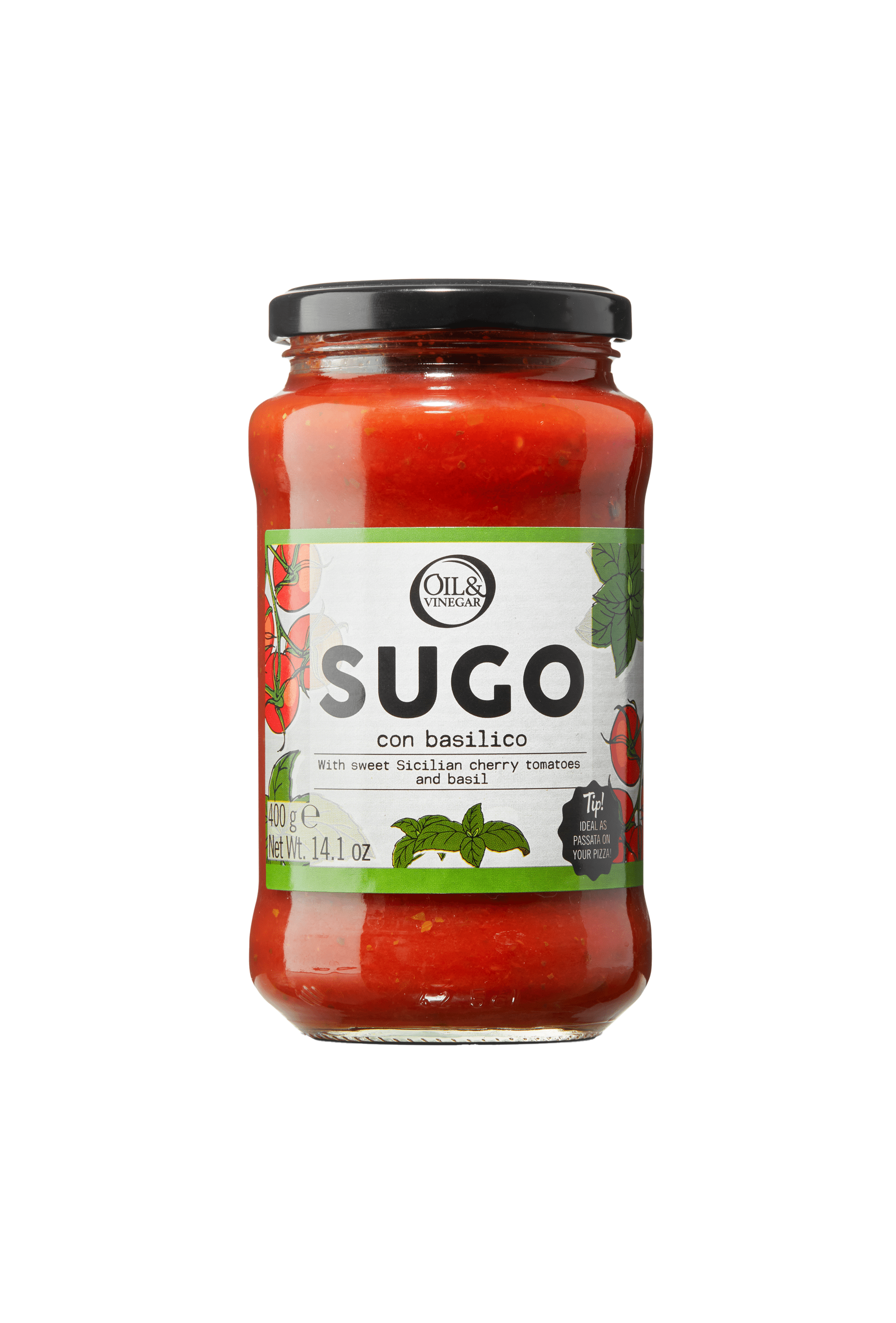 Sugo con basilico - 400g