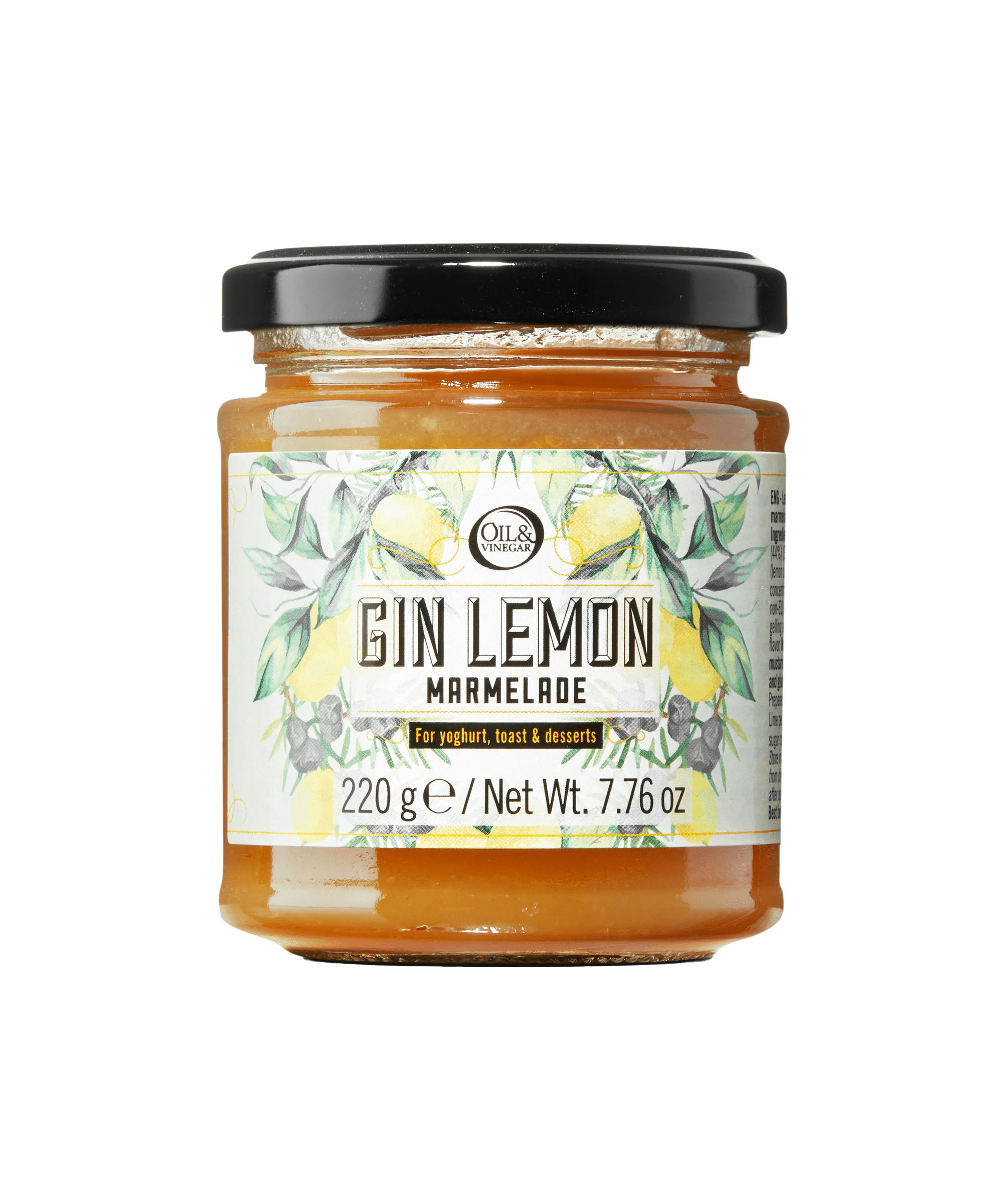 Lemon & Gin marmalade - 220g