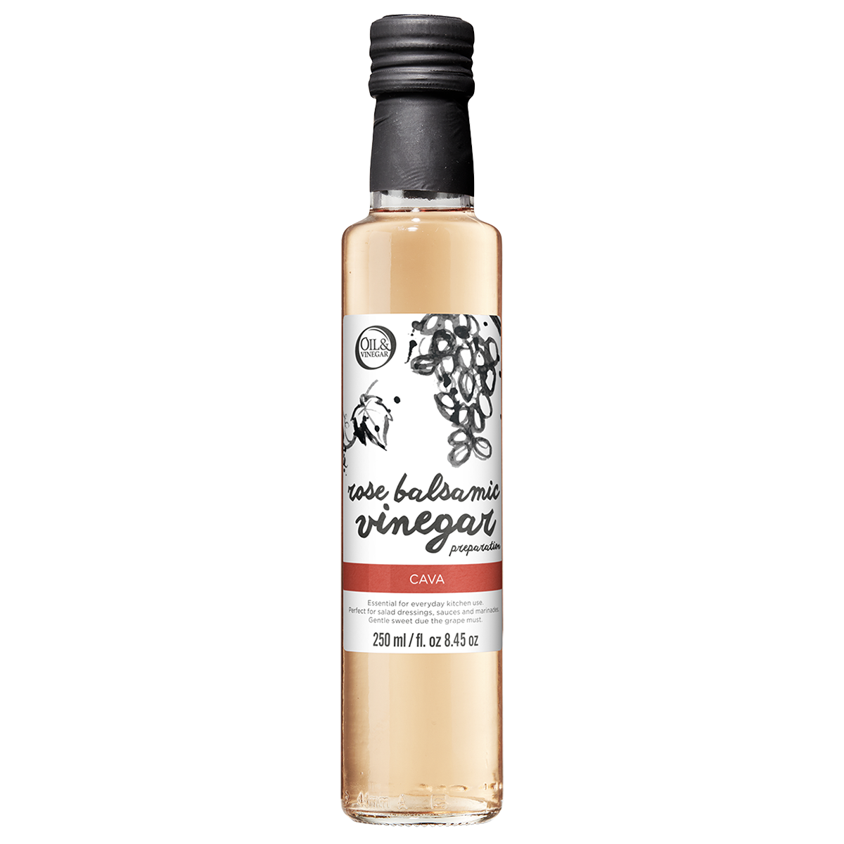 Cava Balsamic Rose Wine Vinegar - 250ml