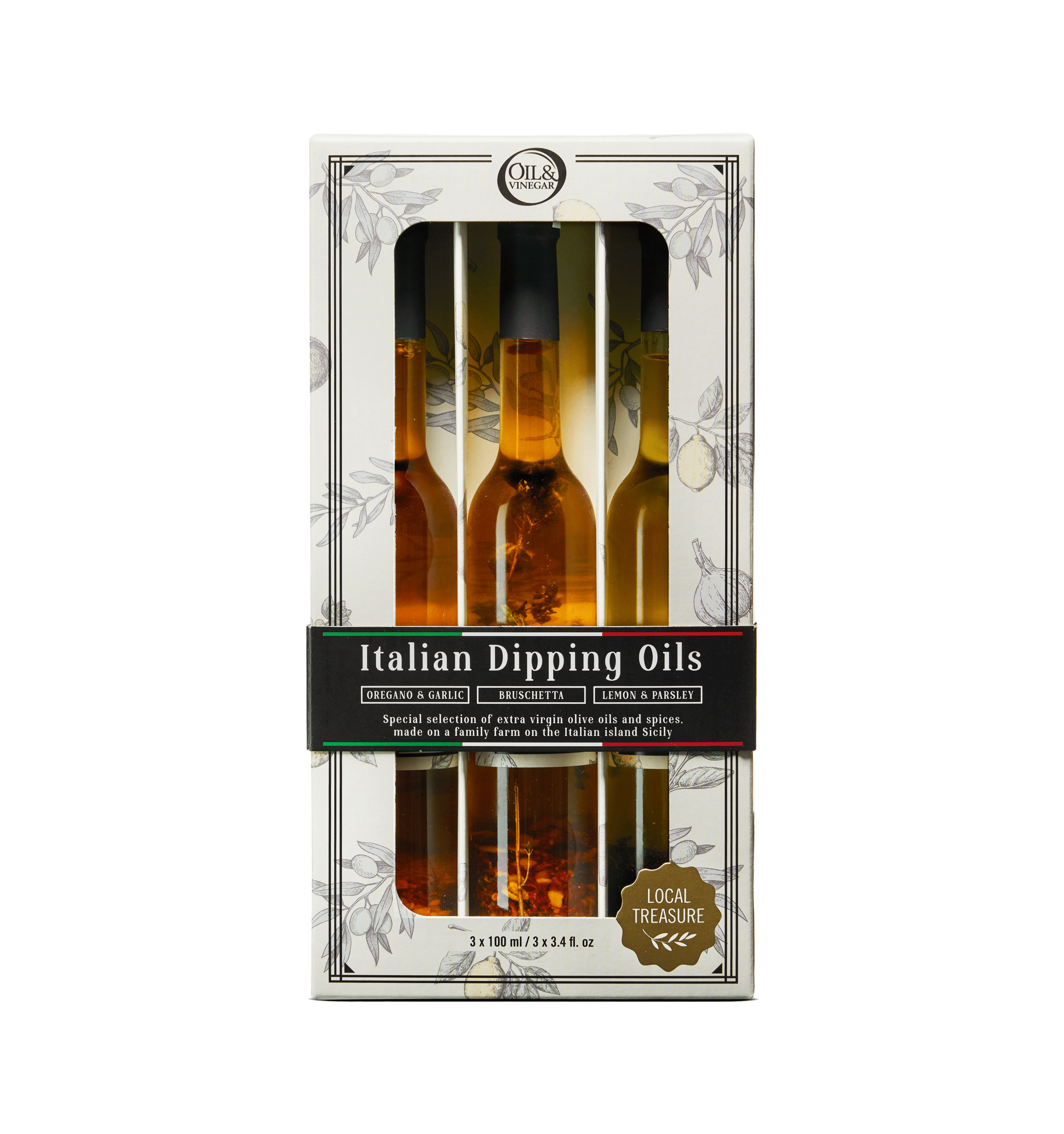 Geschenk Italian Dipping oils - 3x100ml