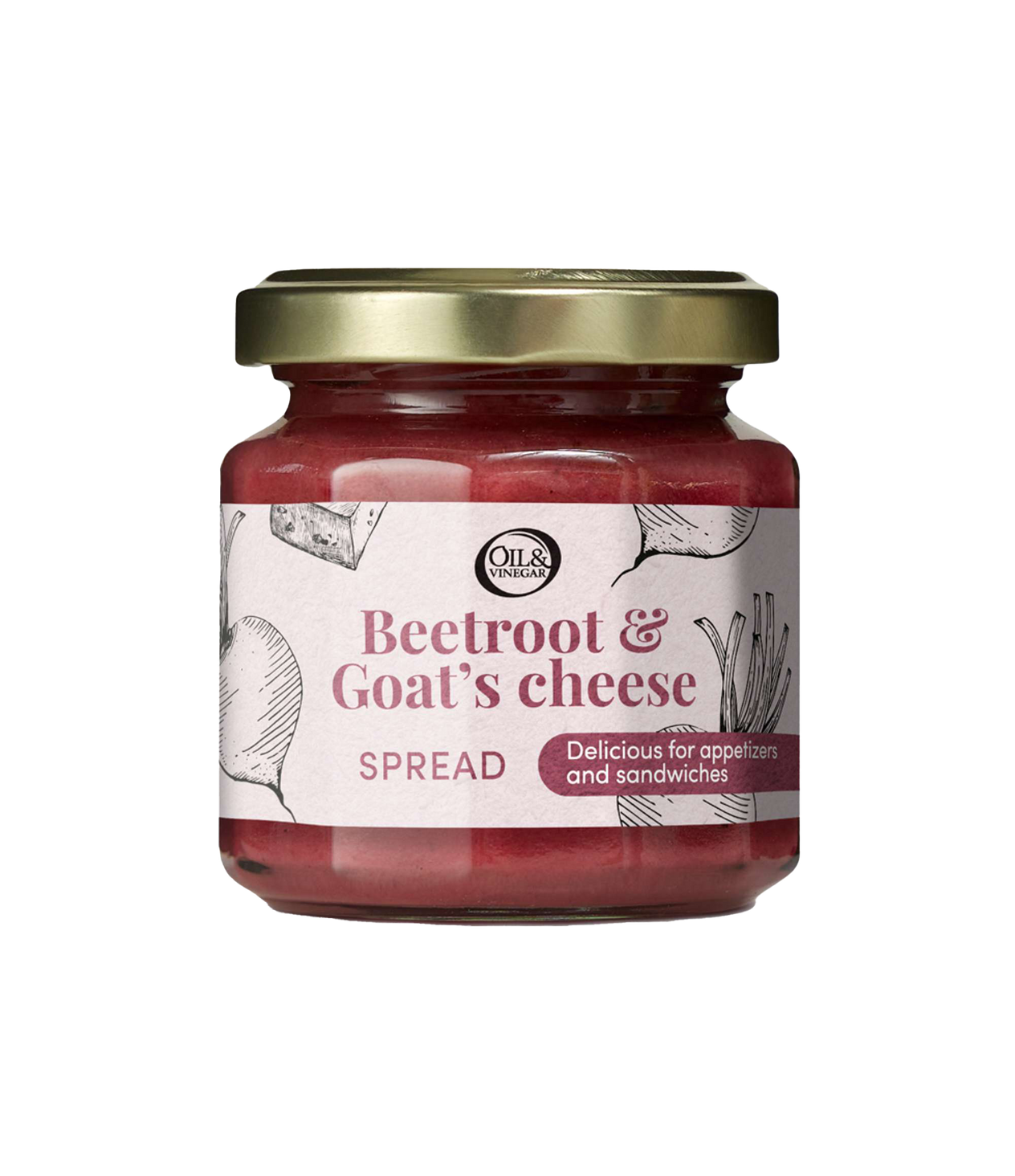 Beetroot and goat's cheese spread - 100 g