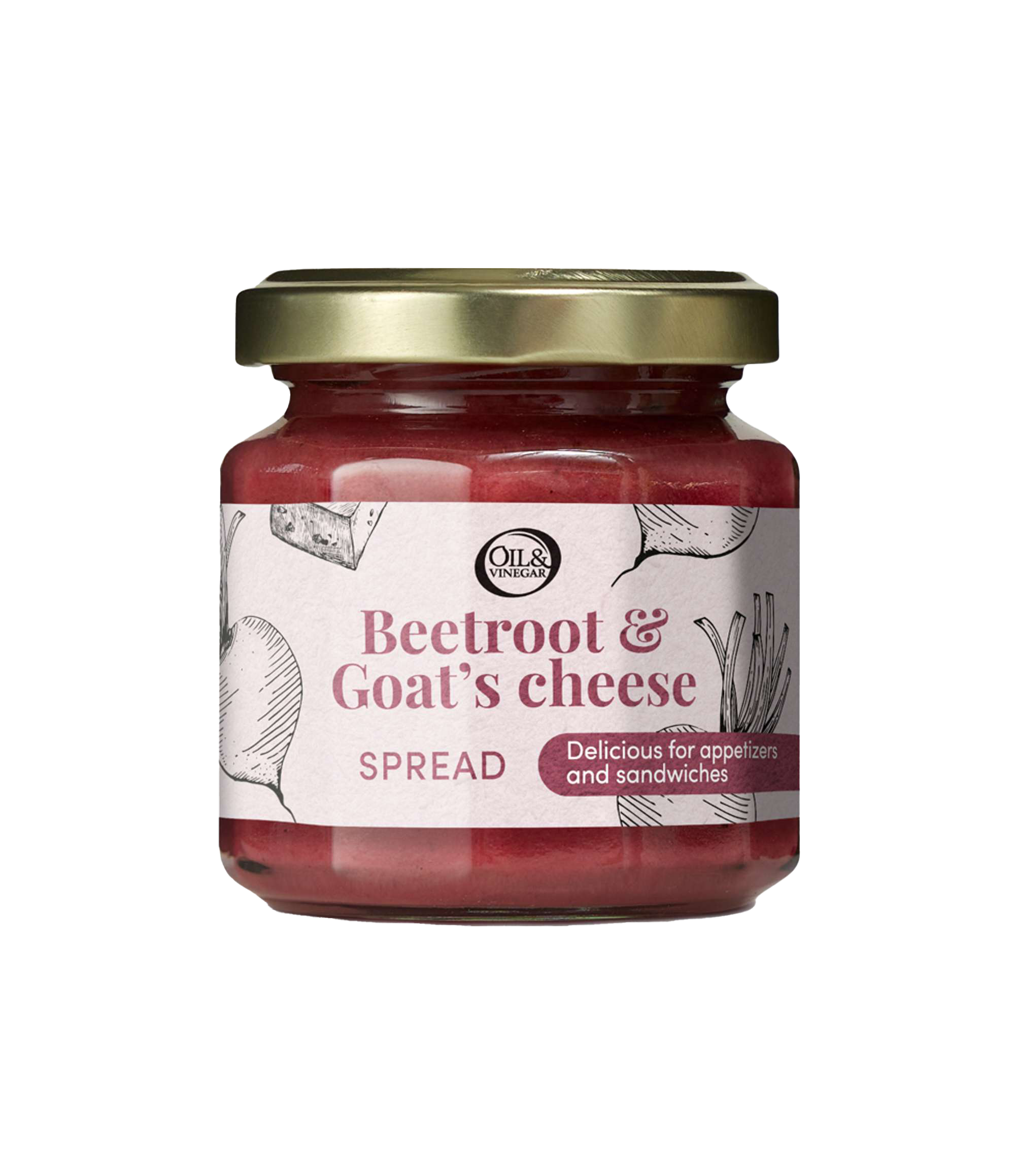 Beetroot and goat's cheese spread - 100 g