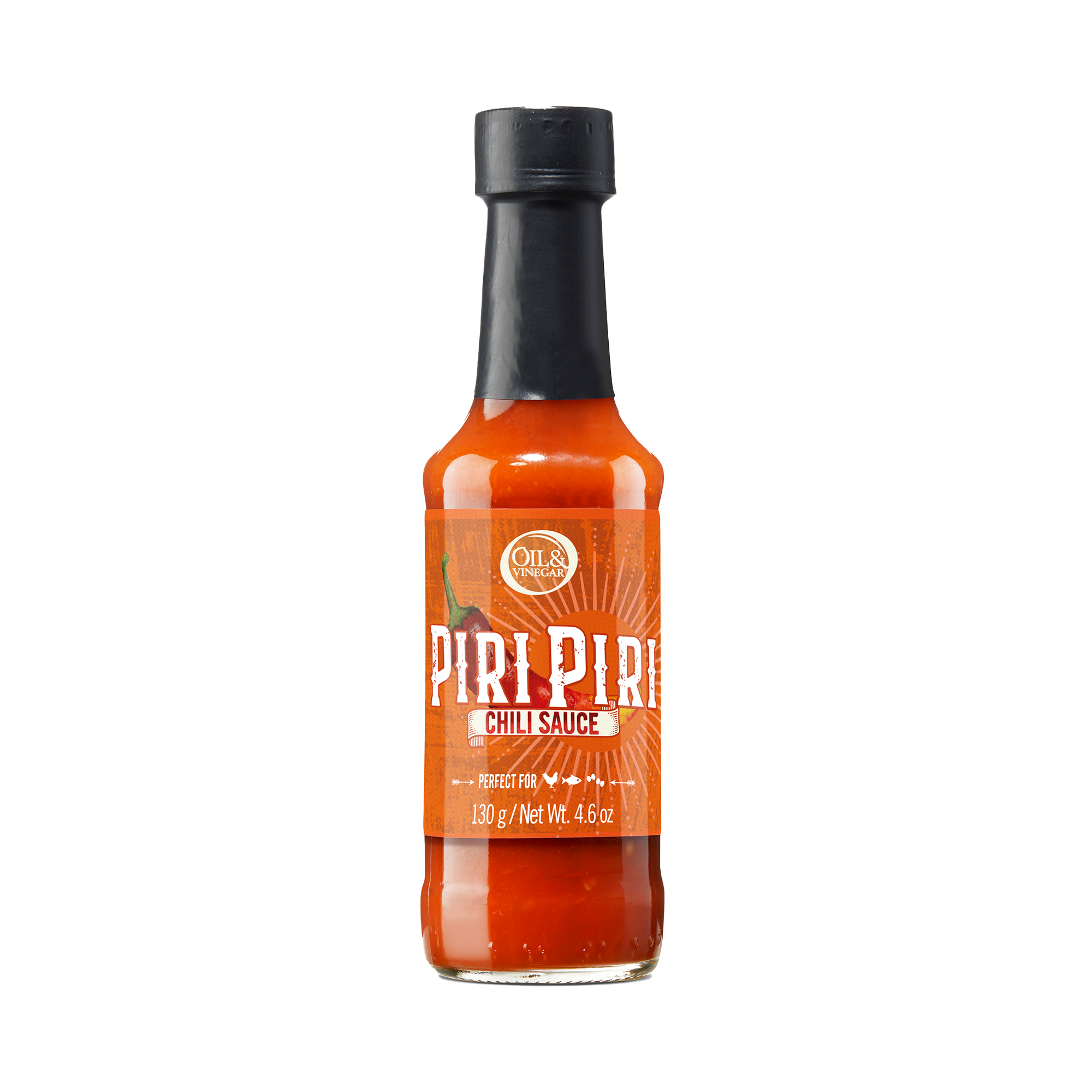 Piri Piri Sauce mit Scharfen Chilis - 130 g