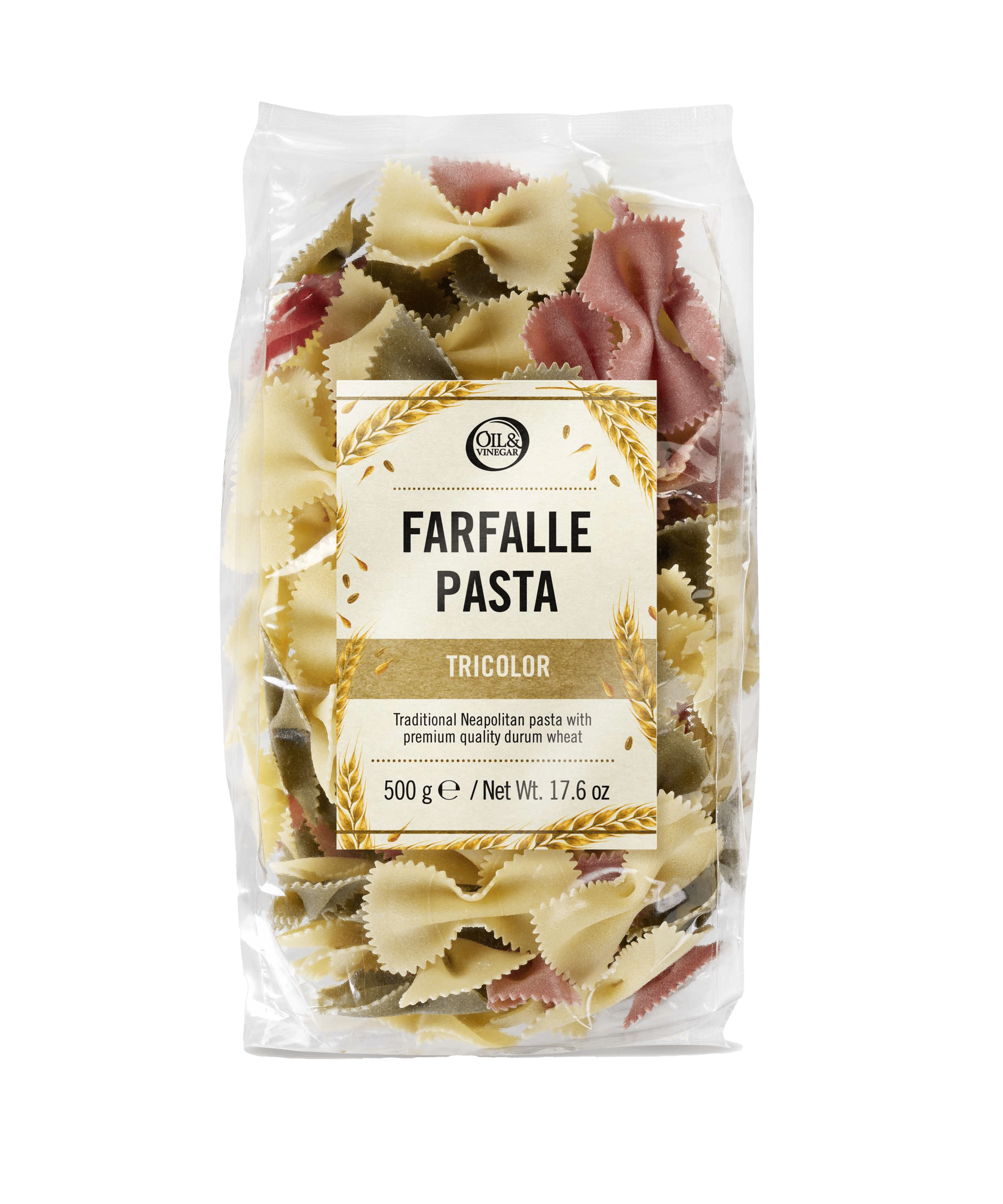 Schmetterlingspasta - Farfalle Tricolore - 500 g