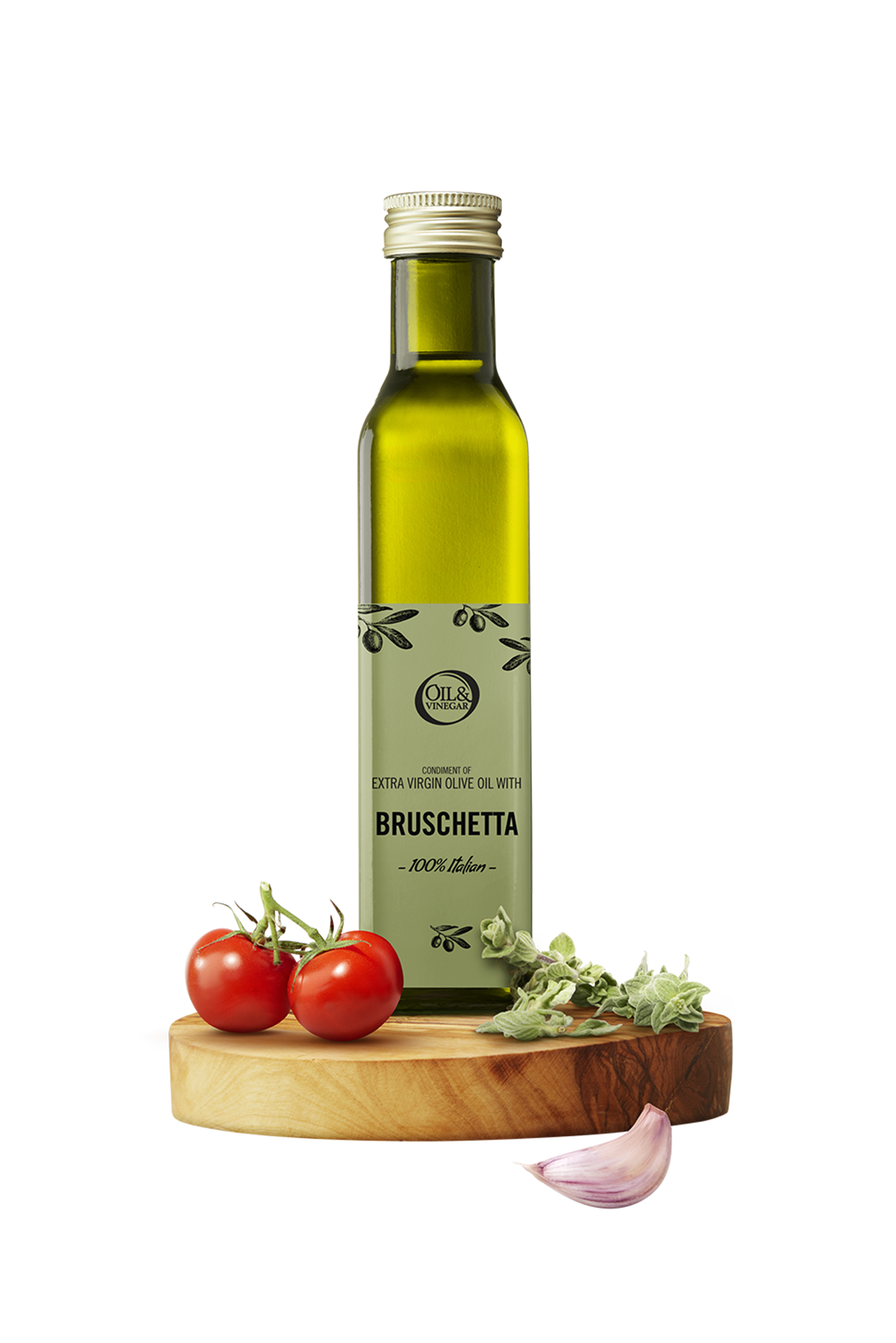 Olivenöl mit Bruschetta - 250ml